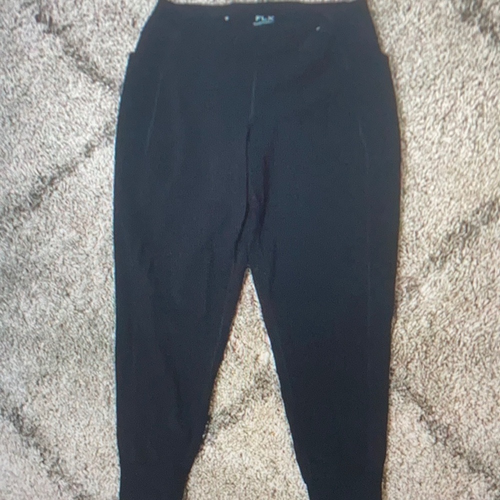FLX black jogger athleiaure pants